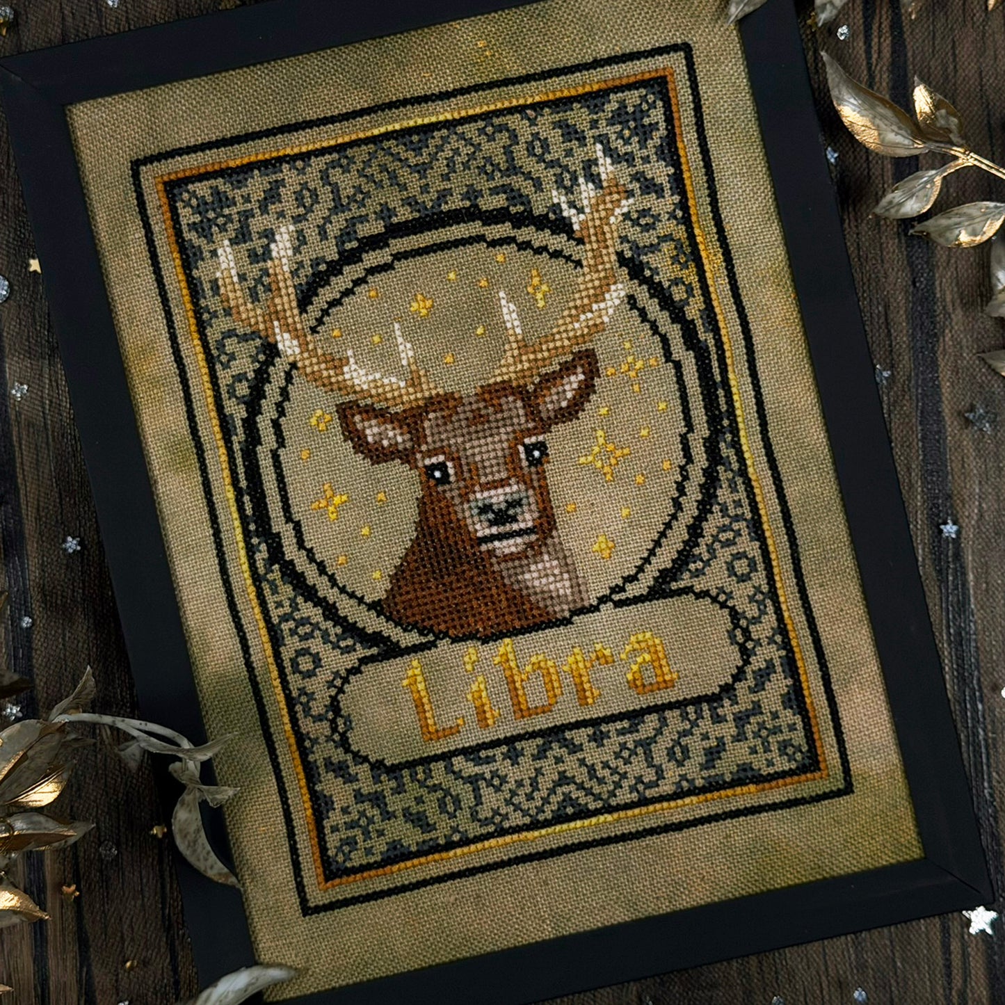 Zodiac Libra ('26 Needlework Marketplace)