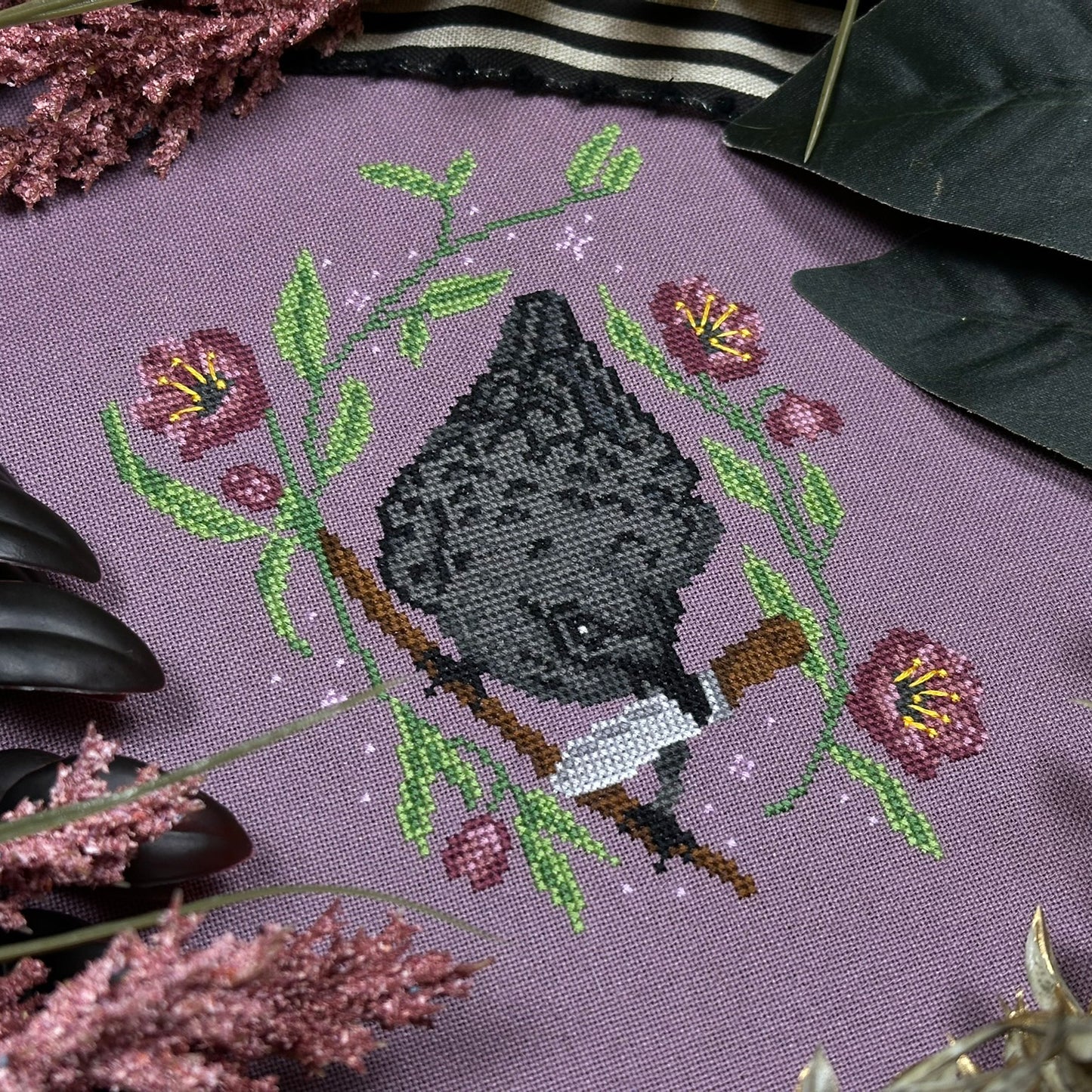 Hellebore and Crow