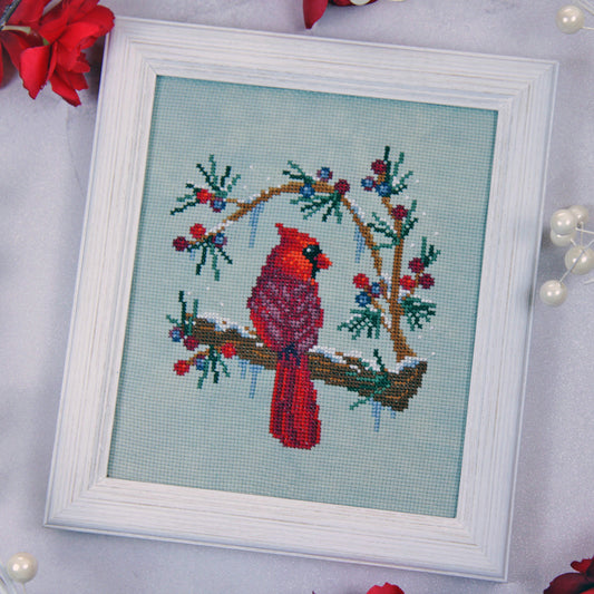 Winter's Cardinal ('26 Needlework Marketplace Exclusive)
